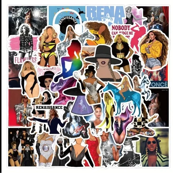 50pc Beyoncé Renaissance Sticker Pack - Picture 2 of 6